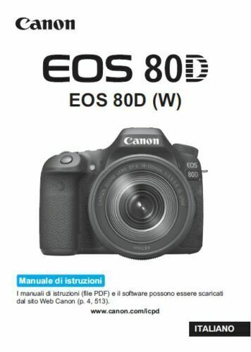 Per canon eos 80d manuale - per,