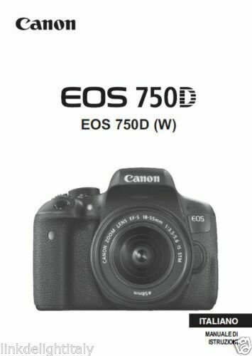 Per canon eos 750d ristampa - canon,