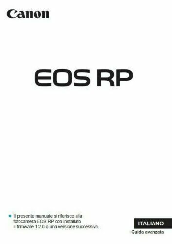Per canon eos manuale - rp,