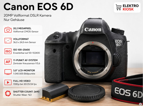 Canon eos 20mp foto - 6d, |