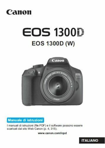 Per canon eos - 1300d, manuale
